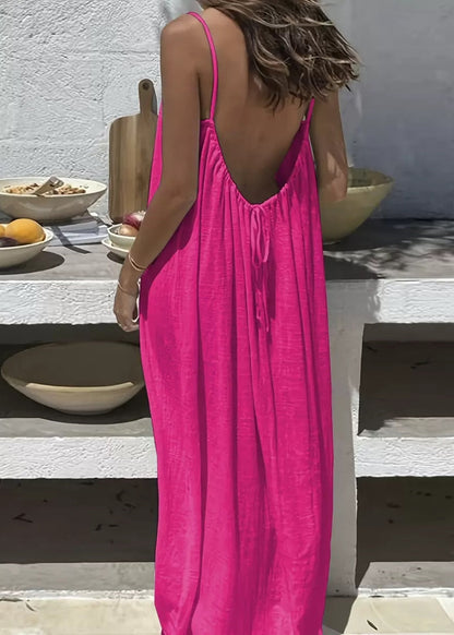 Isla Backless Maxi Dress
